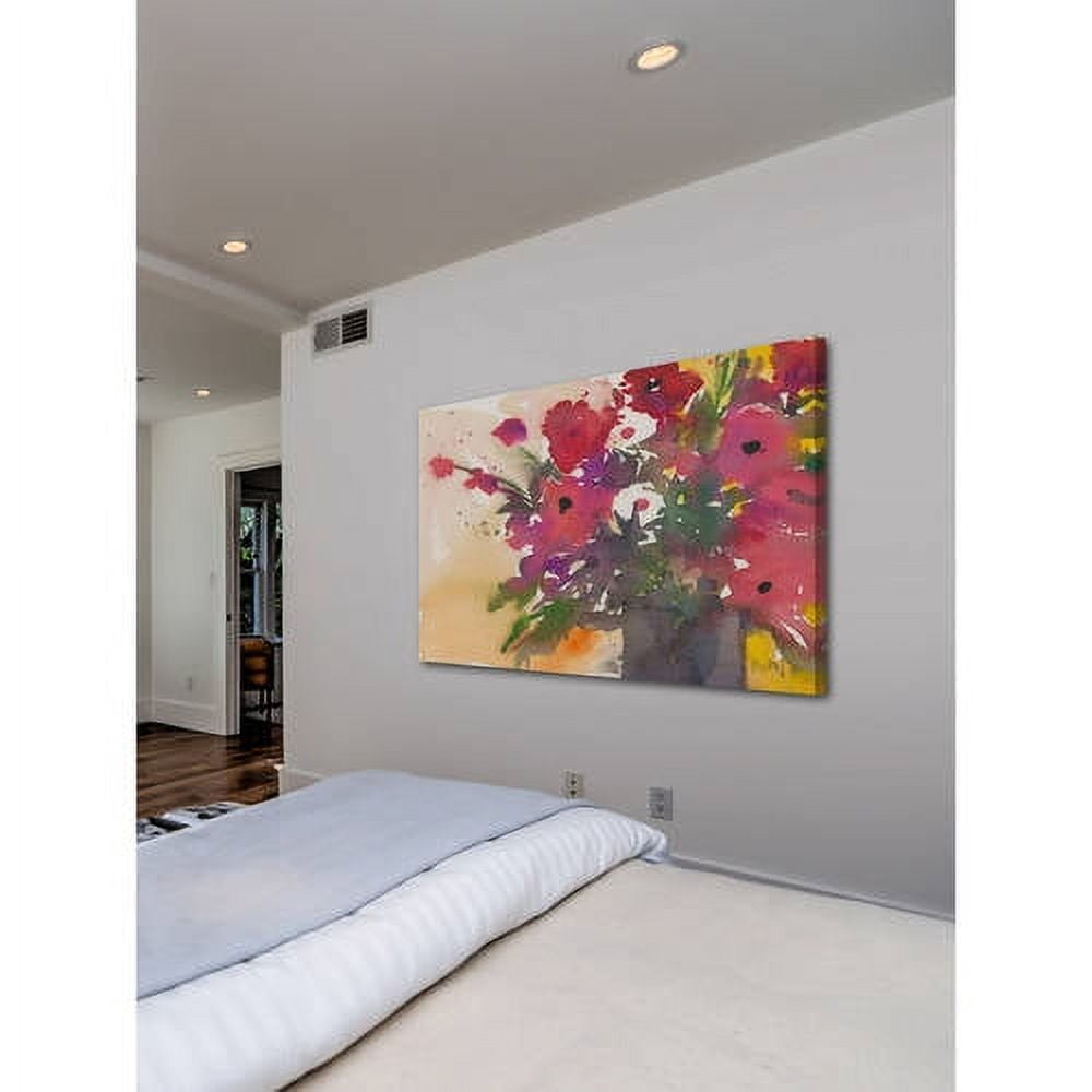 Marmont Hill "Bursting Impatients" Painting Print on Wrapped Canvas