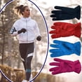 thumbnail image 4 of Yacht & Smith Value Pack of Unisex Warm Winter Fleece Gloves, Many Colors,, 4 of 7