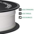 thumbnail image 4 of GEEETECH White PETG Filament 1.75mm, Upgrade Stronger Toughness Printing Consumables, 1 kg (2.2 lbs) Spool Fit Most FDM 3D Printer, 4 of 6