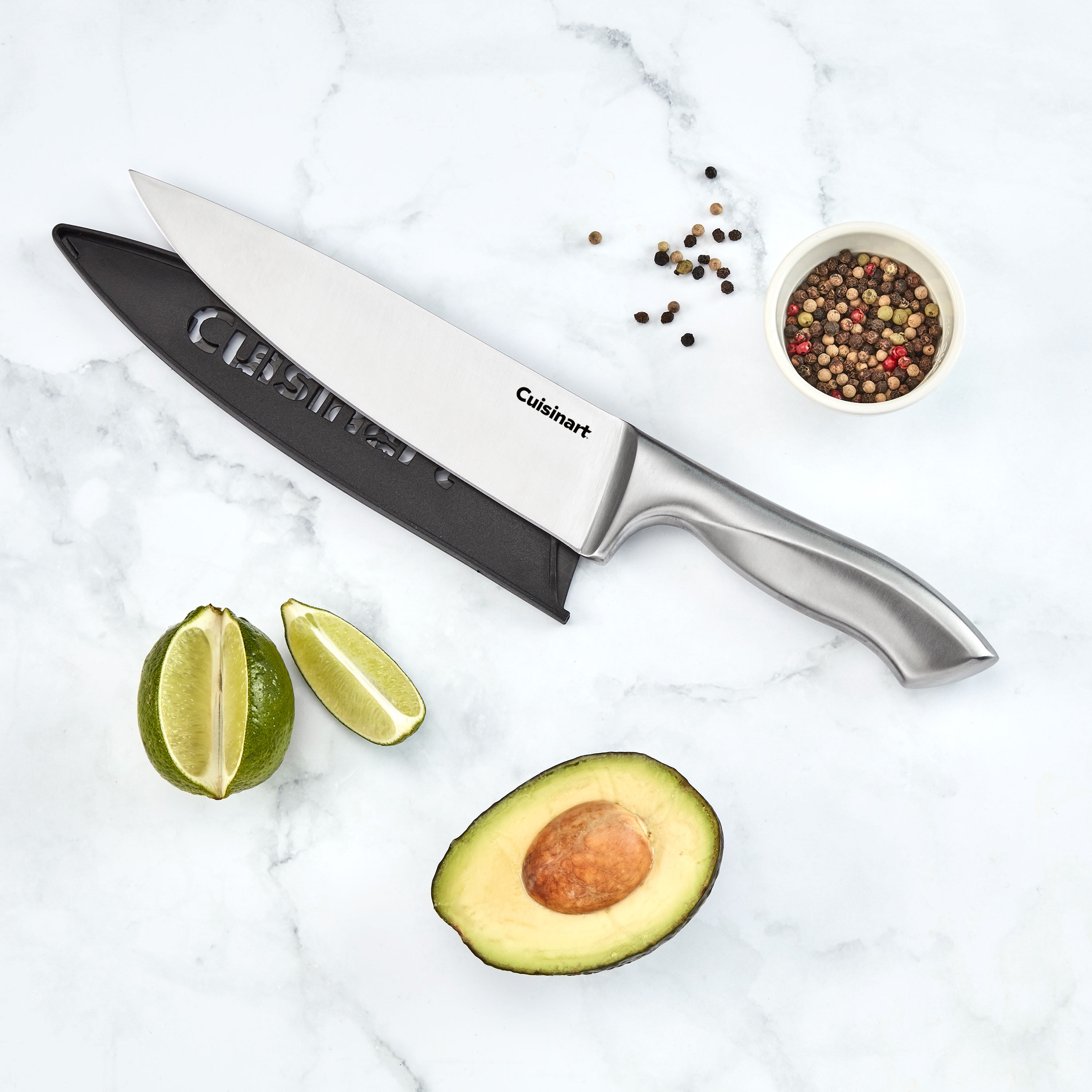 Cuisinart Classic Stainless Steel 8” Chef’s Knife with Blade Guard
