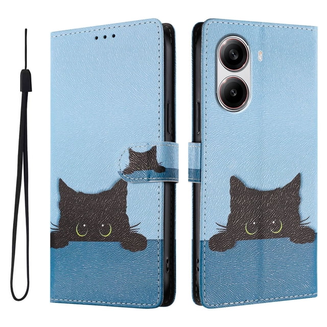 FOXDOCK Funda Tipo Cartera para Xiaomi POCO X7 Pro 5G con Soporte y Correa – Diseño de Patrones Lindos