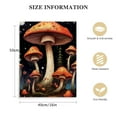 thumbnail image 2 of JRXY Retro Mushroom Tin Sign Vintage Mushroom Wall Decor Mushroom Bedroom Decor Signs For Home Mushrooms Pictures Wall Art Poster Cute Kitchen Decor  16x20 in, 2 of 5