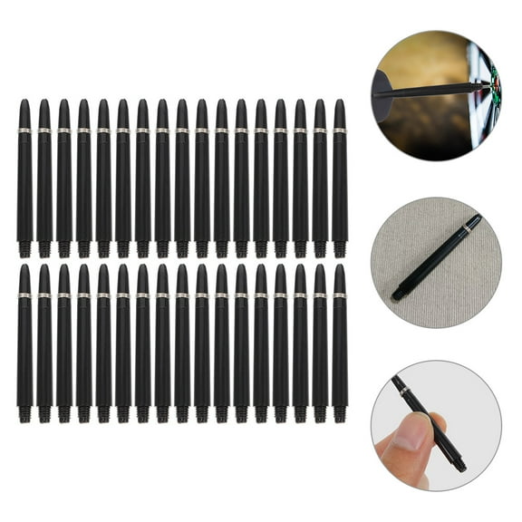 NUOLUX 100Pcs Outdoor Toy Accessory Nylon Dart Shafts for Players