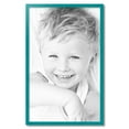 thumbnail image 2 of ArtToFrames 22" x 35" Aqua Picture Frame, 22x35 inch Green Wood Poster Frame (WOM-4428), 2 of 8