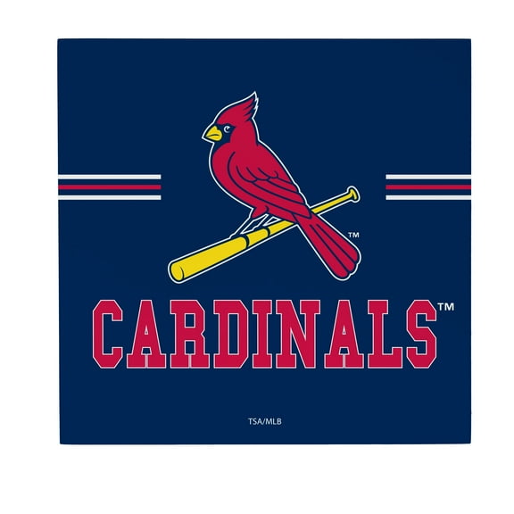 St. Louis Cardinals 12" x 12" Wood Wall Sign