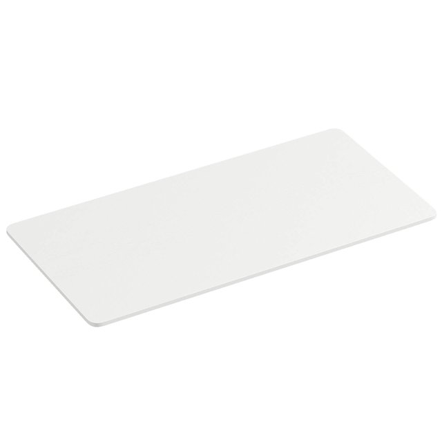 Costway 48" x 24" Whole Piece Table Top with Safe Rounded Corners for Home Office Desk DIY White