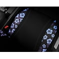 thumbnail image 6 of Auto Drive 2Piece Hibiscus Car Seat Cover Black- Universal Fit,25SC83, 6 of 12