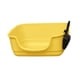 thumbnail image 5 of Caja de arena abierta para gatos, contenedor de arena para gatos pequeños y grandes Amarillo, 5 of 9