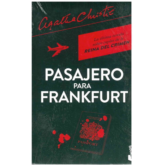 PASAJERO PARA FRANKFURT BOOKET MEXICO AGATHA CHRISTIE