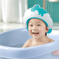 thumbnail image 3 of Gorro de champú para bebé Gorro de ducha para niños Gorro de champú para bebé Impermeable Ajustable Silicona Protección para los oídos Champú para bebé Artefacto, 3 of 5