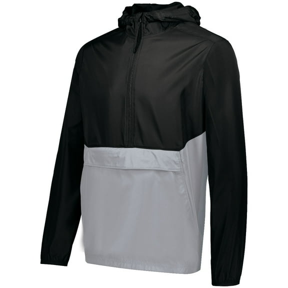 Holloway Sportswear XL Pack Pullover Black/Athletic Grey 229534