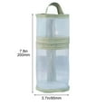 thumbnail image 3 of Fridja Cylindrical Mesh Storage Organizer Dual Purpose Design for Office Supplies and Craft Tools Clear View Round Pouch with Double Openings Durable Fabric Construction, 3 of 7