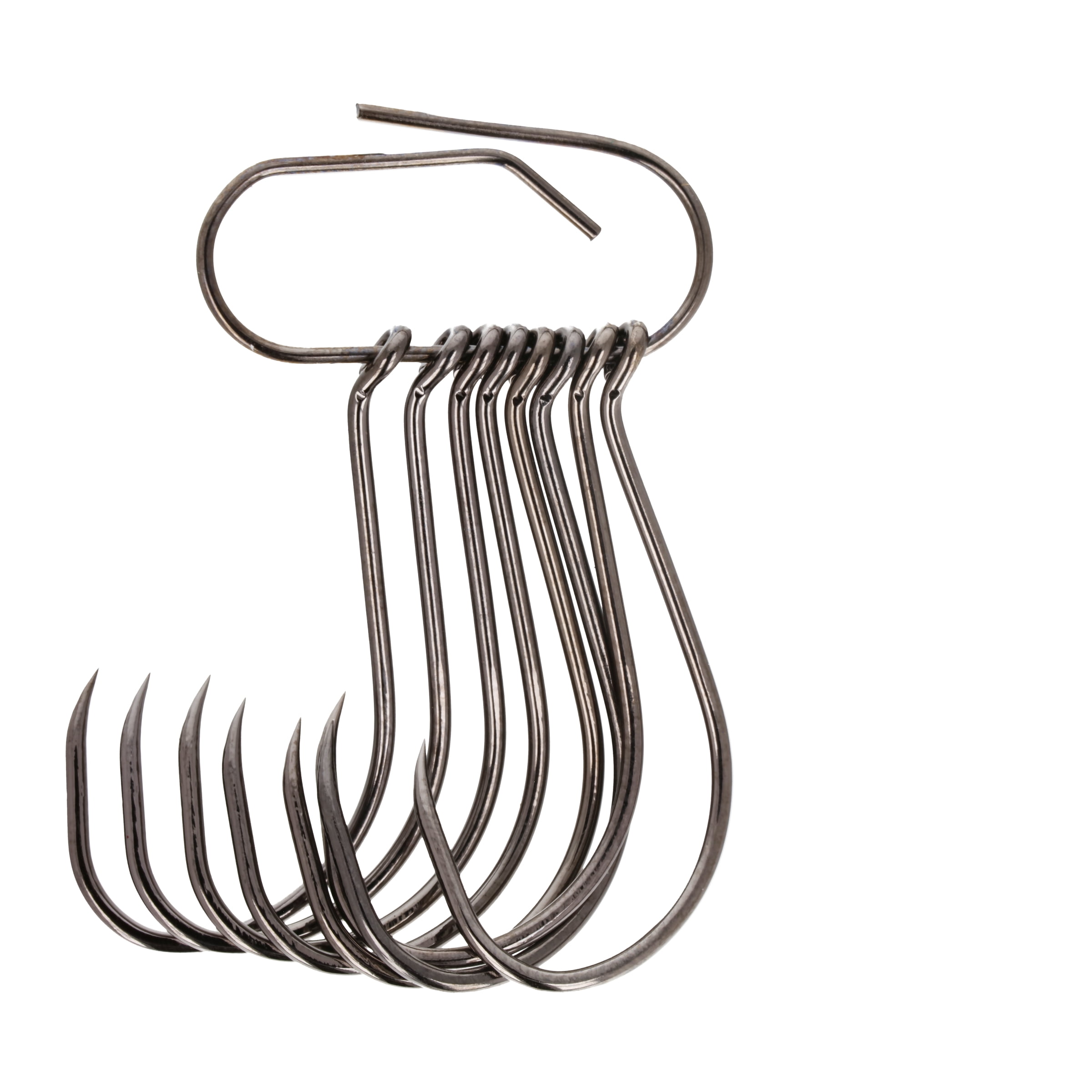 Lazer Sharp L2BBGH-1/0 Barbless Long Shank Octopus Hook, Size 1/0, 8 Pack