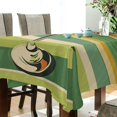 thumbnail image 5 of Yayeee Tablecloths 60" x 60" Rectangle Wrinkle Resistant Party Table Cover, Colorful Martini, 5 of 8