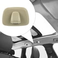 thumbnail image 2 of 1 Pair Beige Interior Roof Hook Hanger ABS Cover Trim for Volvo S90 V90 2017-2021 XC40 XC60 2018-2021 XC90 2016-2021, 2 of 6