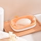 thumbnail image 4 of Caja de jabón de doble capa con tapa | Organizador portátil de jaboneras de plástico | Bandeja de drenaje de agua ranurada | Almacenamiento robusto y compacto para baño, cocina, lavandería |, 4 of 6