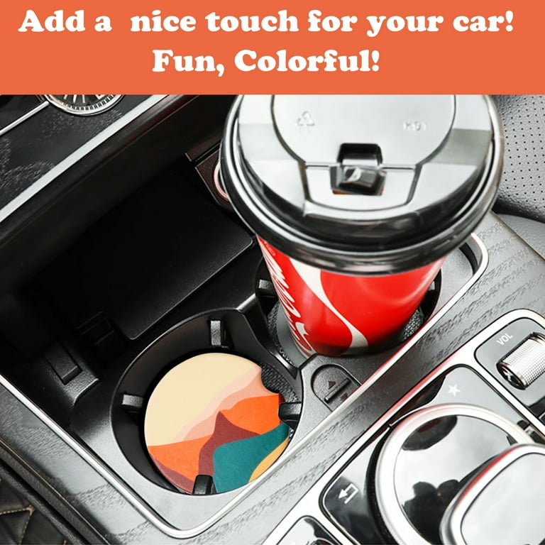  Cute Cup Holder Coasters for Your Car with Fingertip