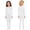 White, variant on Ballet Dance Leotard for Kids Gymnastics Training Tumbling Practice Performance Full Body Unitard Nude 6
