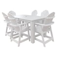 thumbnail image 1 of highwood  Eco-friendly Synthetic Wood Hamilton 7-piece Rectangular Counter-height Dining Set, 1 of 11