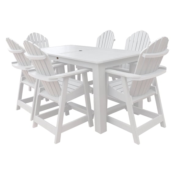 highwood Eco-friendly Synthetic Wood Hamilton 7-piece Rectangular Counter-height Dining Set