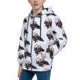 thumbnail image 2 of Katsuki Boku No Hero Teen Sweatshirts Hoodies Youth Hooded Hoody Fashion Zipper Coat For Boys And Girls, 2 of 7