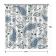 thumbnail image 4 of Boho Theme Polyester Shower Curtain for Bathroom with Hooks and Weighted Hem, Waterproof Bath Decor Sets Hotel Style - Machine Washable,72x72in, 4 of 5