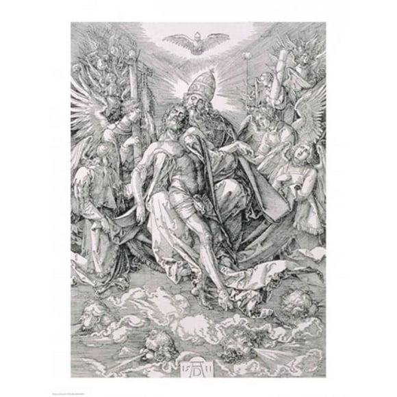 Posterazzi BALXAM78022LARGE The Holy Trinity Poster Print by Albrecht Durer - 24 x 36 in. - Large