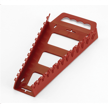Quik-Pik SAE Wrench Rack, Red