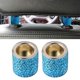 thumbnail image 4 of 2 Piezas Crystal Car Reposacabezas Collares para Reposacabezas Anillos Decoración , Fácil de Instalar, Diámetro Interior 0.6 Pulgadas, Al Azul 01, 4 of 8
