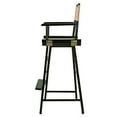 thumbnail image 5 of Casual Home 30" Directors Chair Black Frame-with Tan Canvas, Bar Height, 5 of 5