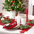thumbnail image 4 of hengsof Christmas Cups, Disposable Christmas Coffee Cups Holiday Paper Coffee Cups Hot Chocolate Bar Supplies for Merry Christmas or New Year Party Decorations, 4 of 6