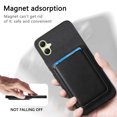 thumbnail image 5 of Allytech 2 in 1 Detachable Wallet Case for Samsung Galaxy A05, [Thin & Light] [Compatible with MagSafe] Luxury PU Leather Card Holder Soft Bumper Shockproof Anti-Scratch Magnetic Case, Black, 5 of 11