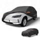 thumbnail image 1 of Funda para auto impermeable para todo clima, protección exterior completa contra el sol y la lluvia, con tiras reflectantes, negra para Kia EV6, 1 of 5