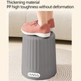 thumbnail image 6 of Clearance! JMYHOAM Kitchen Trash Can Hollow Paper Cans and Convenient Lidless Living Room Bedroom Household Plastic Trash Cans With Pressure Ring Cleaning Supplies, 6 of 7