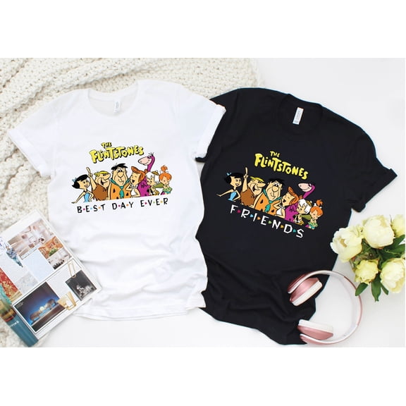 Flintstones Friends Shirt, The Flintstones, Best Day Ever Shirt, Cartoon Flintstones Frien