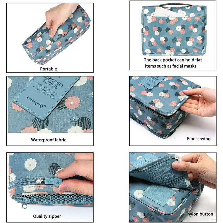 Stay Organized with Our Hanging Travel Toiletry Bag