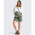 thumbnail image 6 of G4Free Evergoing Maternity Shorts with Pockets Over The Belly Stretchy Pregnancy Pants Casual Workout, 6 of 8