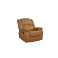 thumbnail image 1 of Nathaniel Home 73012-96BR Planeur en Microfibre Inclinable&44; Brun, 1 of 3
