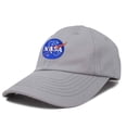 thumbnail image 4 of DALIX NASA Meatball Insignia Infant Hat Baseball Cap Girls Boys in Gray, 4 of 5