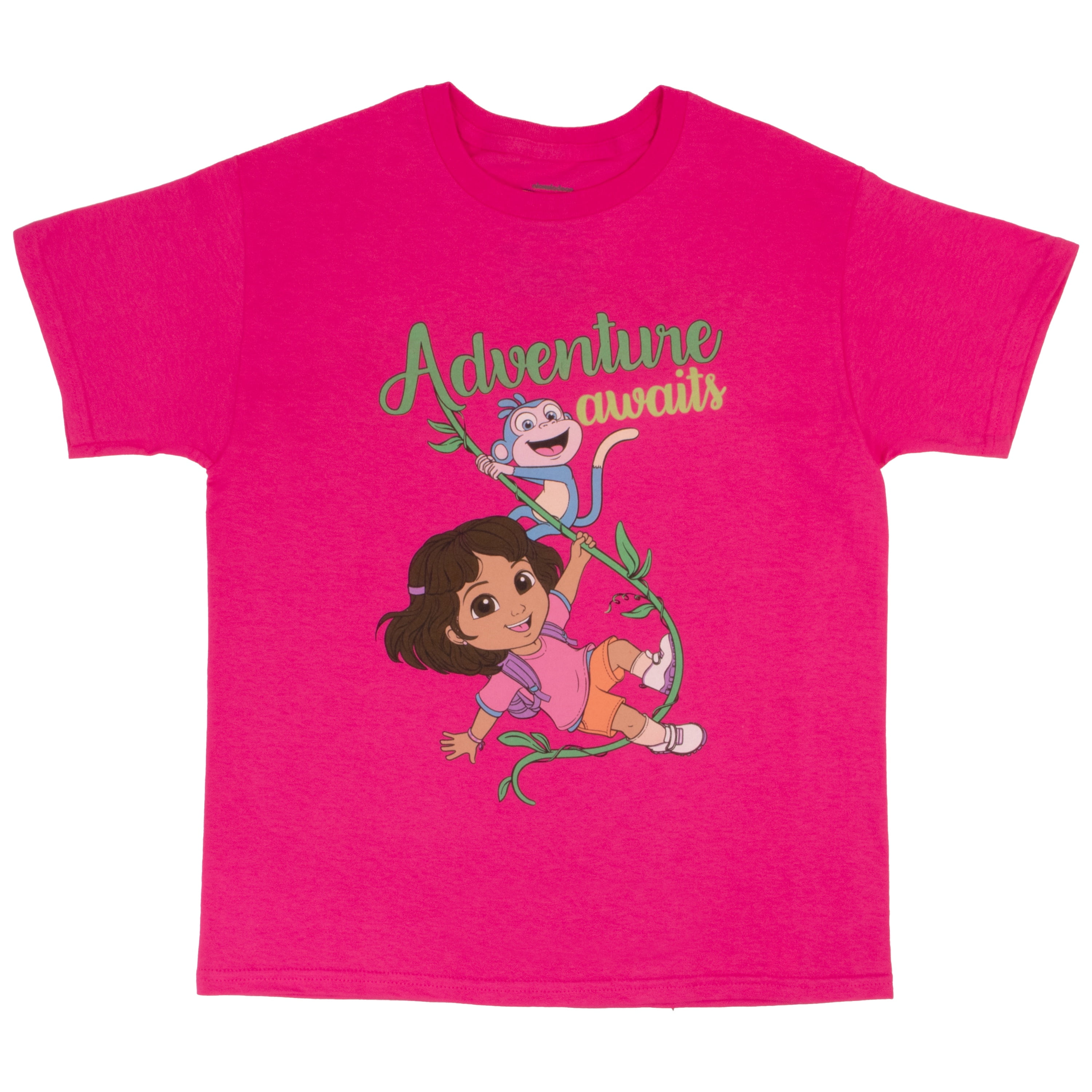 Nickelodeon Dora the Explorer Girls 2 Pack Short Sleeve T