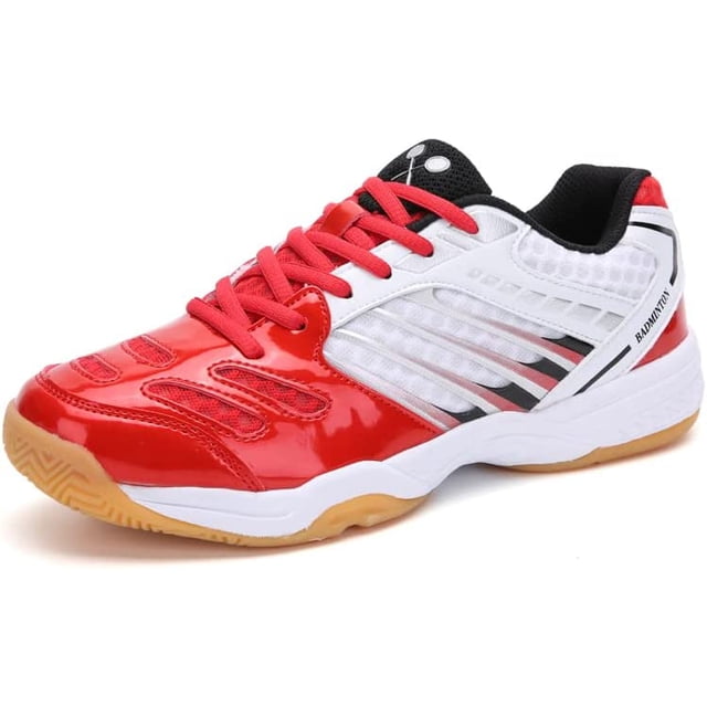 Xishao Zapatos de tenis de bádminton resistentes a la moda para hombre, zapatos de cancha para pickleball, zapatos de squash, tenis de entrenamiento de racquetball Xishao ropa