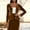 Brown, variant on Women's Velvet Blazer Button Coat Vintage Casual Business Office Notch Collar Jacket Faux Pocket ​, White