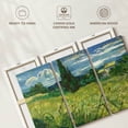 thumbnail image 6 of Elephant Stock Green Field 1889 Wall Art - Horizontal Multi Panel Canvas - Living Room Wall Decor - Nature Multi Panel - Green And Blue Decor By Vincent Van Gogh - 50" x 32", 6 of 8