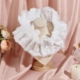 thumbnail image 4 of 1 pieza de cuello de organza vintage con volantes, estilo renacentista, desmontable, para disfraz de payaso., 4 of 9