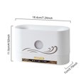 thumbnail image 3 of Humidificador ultrasónico silencioso con llama de 250 ml Apagado automático sin agua (blanco sin control), 3 of 9