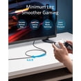 thumbnail image 7 of Anker 8K@60Hz HDMI Cables, Ultra High Speed 4K@120Hz 48Gbps 6.6 ft Ultra HD HDMI to HDMI Cord, Support Dynamic HDR, eARC, Dolby Atmos, Compatible with Playstation 5, Xbox Series X, Samsung TVs, 7 of 7