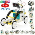 thumbnail image 2 of Stem 13-In-1 Education Solar Robot Kit Toys -Diy Building Science Experiment Toys For Kids, Stem Learning Science Boys Girls Toys For Birthday Gift, 2 of 10