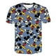 thumbnail image 1 of 1-14 años dibujos animados Mickey estampado niños niñas camiseta verano niños Mickey Mouse ropa pantalones cortos manga cuello redondo Mickey Tops Tee8T Gao Jinjia LED, 1 of 2
