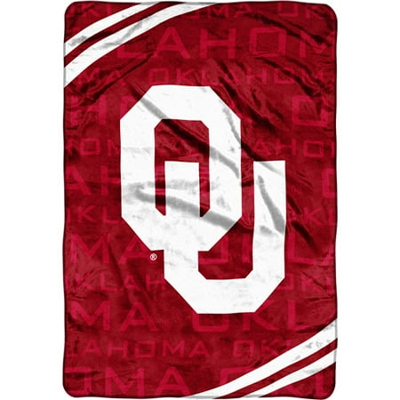 NCAA Oklahoma Sooners Micro Raschel Blanket