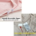 thumbnail image 3 of Highcool Brand - GANNAFEE Liner with Zipper - 100% Travel Sheet Sleep Sack Adult - for Hotels and Camping, 3 of 7
